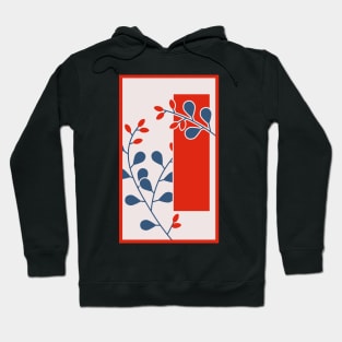 Bush Clover and Red Tanzaku Hoodie